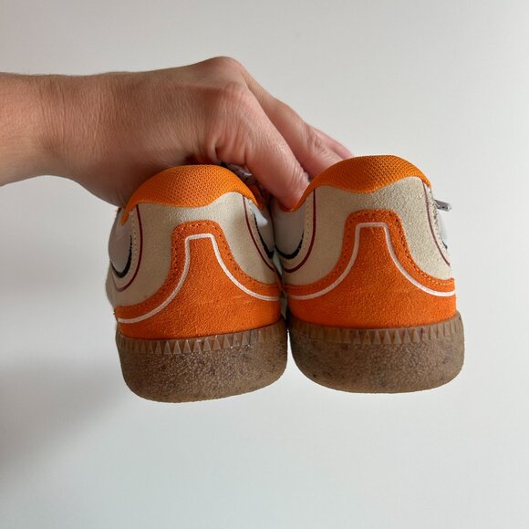 Ganni Sporty Mix Retrp Sneakers Egret EU Size 36 - Picture 5 of 9